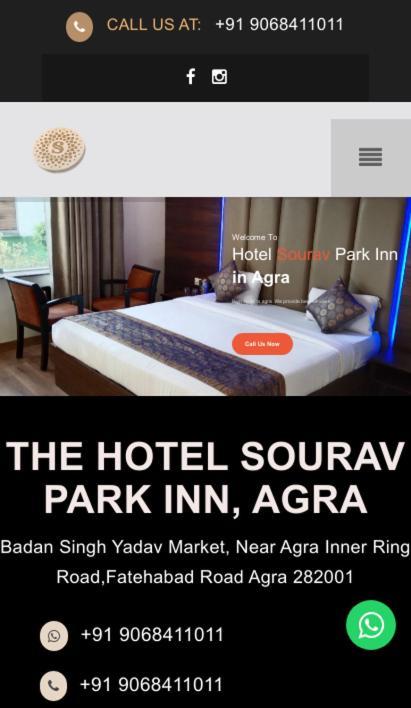 Hotel Sourav Park Inn Agra آغْرا المظهر الخارجي الصورة